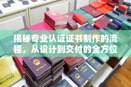 阿莲揭秘专业认证证书制作的流程，从设计到交付的全方位指南